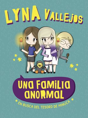 cover image of Una familia anormal. En busca del tesoro de Minuca